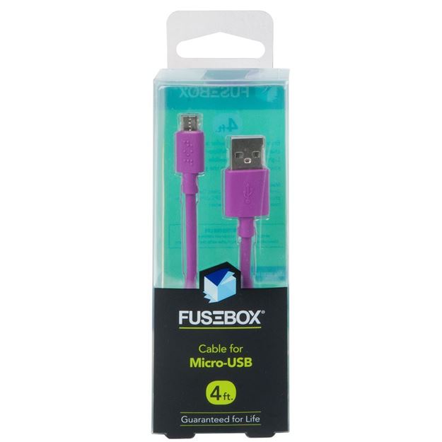 Fusebox - Micro-USB Cable, 4 ft.