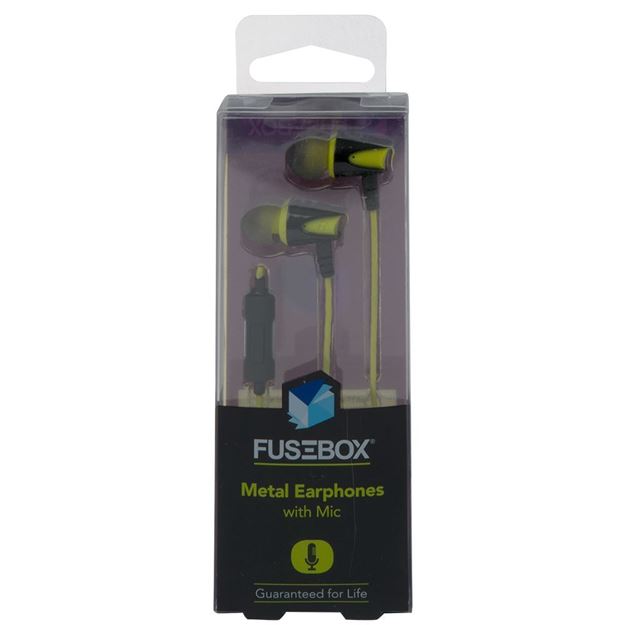 Fusebox - Metal Earphones