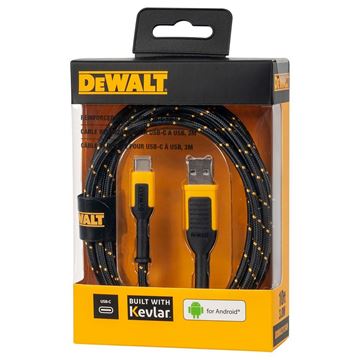 DeWALT - Reinforced Cable for USB-C to USB, 10 ft.