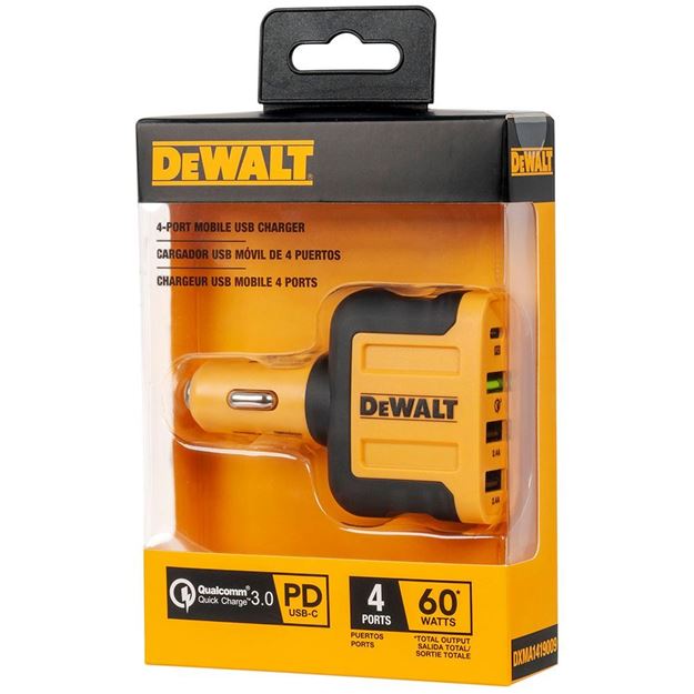 DeWALT - 4-Port Mobile USB PD Charger