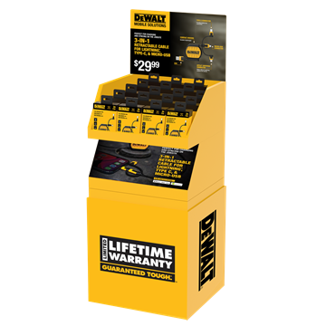 DEWALT - 3 in 1 Retractable Cable QP
