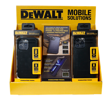 DEWALT - iPhone 13 Pro/Pro Max Case with Screen Protector Display